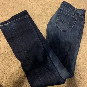 7 for all mankind boot cut jeans